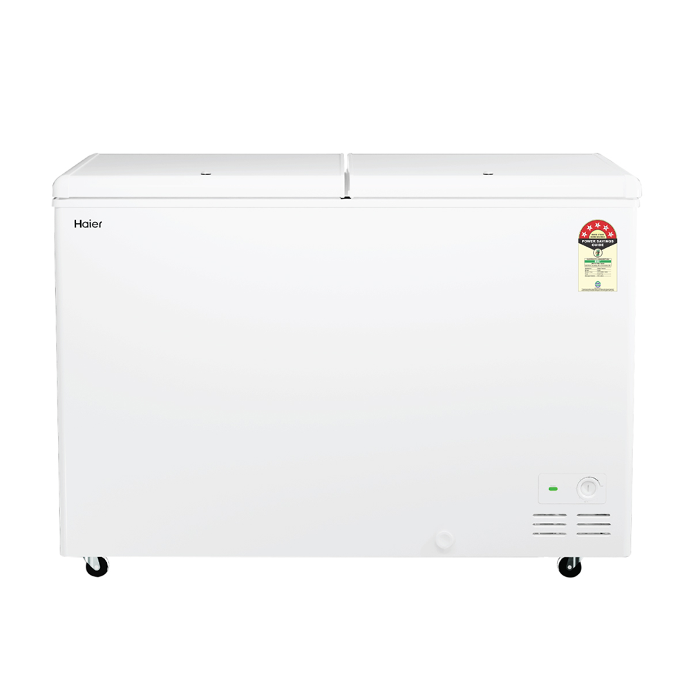 Haier 588 Ltr Double door- White Colour Convertible Hard top Freezer